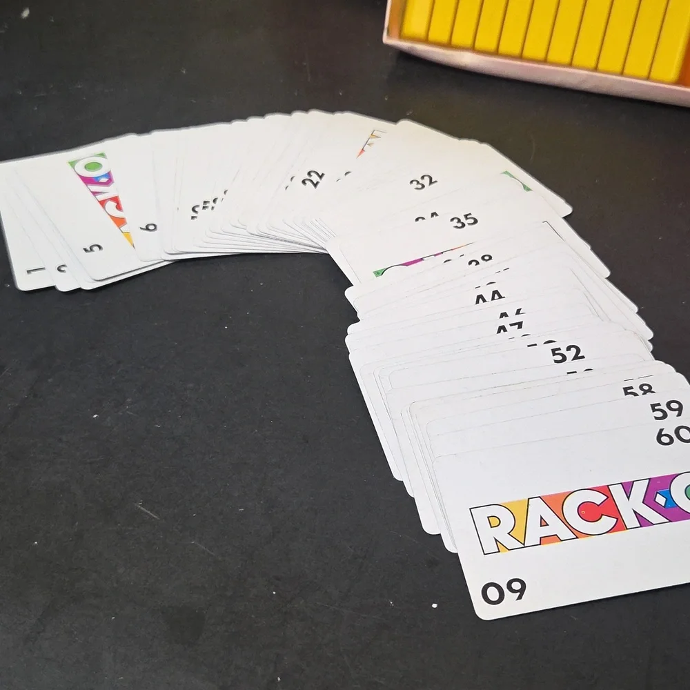 1984 Vintage Hoyle Perplexity Card Game, Vintage RACK-O Card Game  Milton Bradle